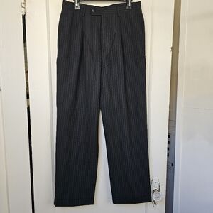 J. Ferrar Pinstripe Trousers (32/32)